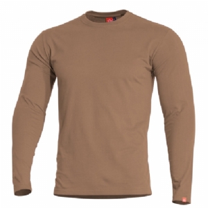 T-Shirt Uomo a Manica Lunga Ageron Tan - Pentagon