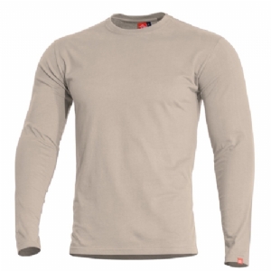 T-Shirt Uomo a Manica Lunga Ageron Khaki - Pentagon
