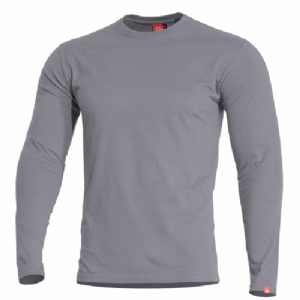 T-Shirt Uomo a Manica Lunga Ageron Wolf Grey - Pentagon