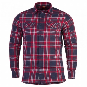 Camicia in Flanella Drifter Red Checks - Pentagon