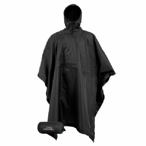 Poncho Militare Rip-Stop Thunder Nero - Tac Maven