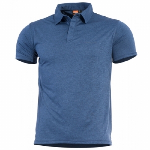 Polo da Uomo Quick Dry Notus Indigo Blue - Pentagon