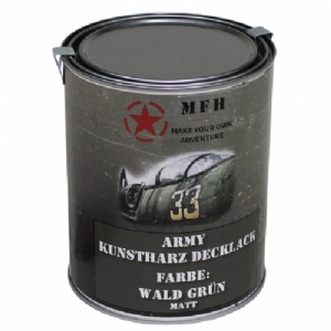 Vernice Militare in Latta Verde Foresta Matt 1L - MFH
