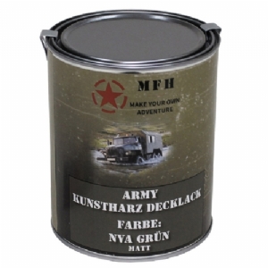 Vernice Militare in Latta NVA Green Matt 1L - MFH
