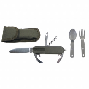 Set Posate da Campeggio Tascabile - MFH