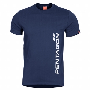 T-Shirt Ageron Pentagon Vertical Midnight Blue - Pentagon