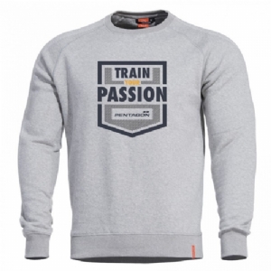 Felpa Hawk Train Your Passion Melange - Pentagon