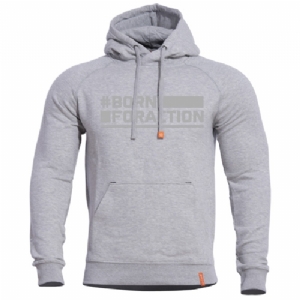 Felpa con Cappuccio Phaeton Born For Action Melange - Pentagon
