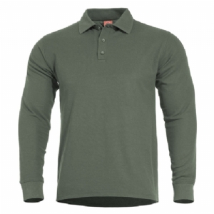 Polo a Manica Lunga Aniketos Camo Green - Pentagon