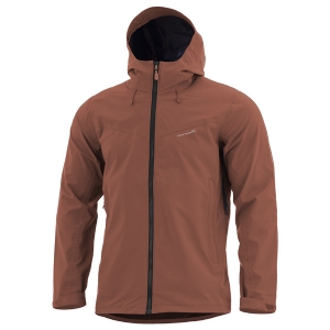 Giacca a Vento con Cappuccio Monlite Maroon Red - Pentagon