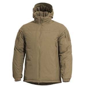 Parka Tattico con Cappuccio Hoplite Tan - Pentagon