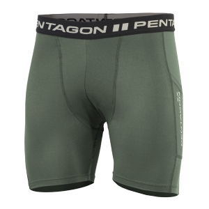 Pantaloncini Termici Apollo Tac-Fresh Camo Green - Pentagon