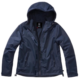 Giacca da Donna Windbreaker con Zip Navy - Brandit
