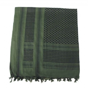 Shemag Verde-Nera