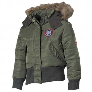 Giacca polar USA N2B Verde