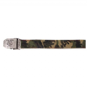 Cintura Vintage con fibia in metallo woodland
