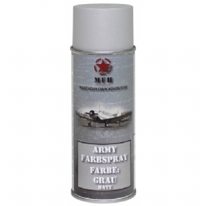 Vernice Militare Spray Grey Mat, 400ml - MFH