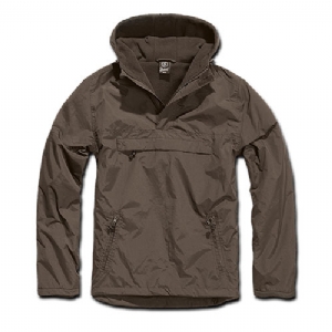 Giacca Windbreaker Marrone - Brandit