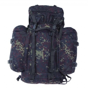 Zaino Montagna Flecktarn con Borse laterali