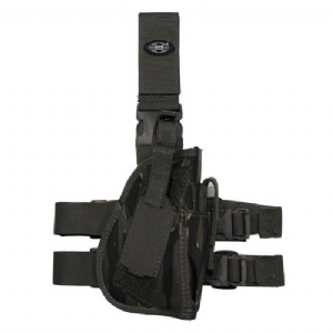 Fondina pistola tiger stripe per gamba destra