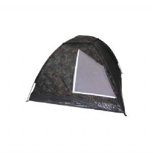 Tenda Militare Monodom 3 persone Woodland 210x210x130 cm
