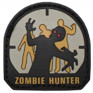 Patch Zombie Hunter Pvc 3D - MFH