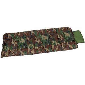 Sacco a pelo Israeli Pilot's Doppio Strato Woodland - MFH