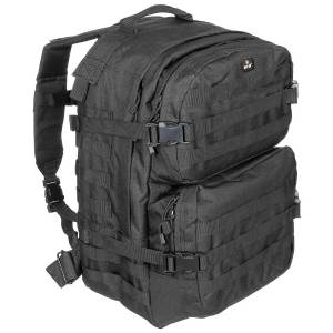 Zaino Assault II US 40 lt Nero - MFH