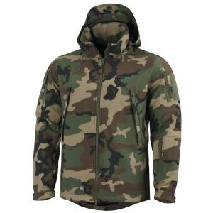 Giacca Militare Softshell Artaxes Woodland - Pentagon