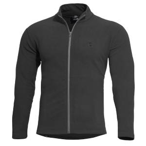 Giacca in Pile Elk  Black/Zip Wolf Grey - Pentagon