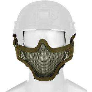 Maschera Softair Fast Half Face OD Green - Invader