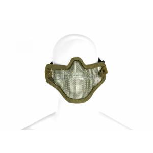 Maschera Softair Steel Half Face OD Green - Invader