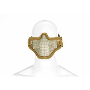 Maschera Softair Steel Half Face Tan  - Invader