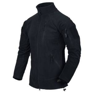 Giacca Alpha Tactical in Grid Pile Navy Blue - Helikon Tex