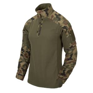 Camicia MCDU in tessuto NyCo Ripstop - PL Woodland - Helikon-Tex