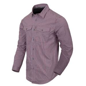 Camicia da lavoro Covert - Scarlet Flame Checkered - Helikon-Tex