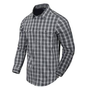 Camicia da lavoro Covert - Foggy Grey Plaid - Helikon-Tex