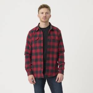 Camicia GreyMan - Coral Crimson Checkered - Helikon-Tex