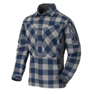 Camicia MBDU in flanella - Slate Blue Checkered - Helikon-Tex