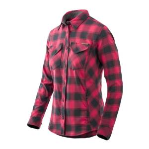 Camicia da donna Marigold - Coral Crimson Checkered - Helikon-Tex