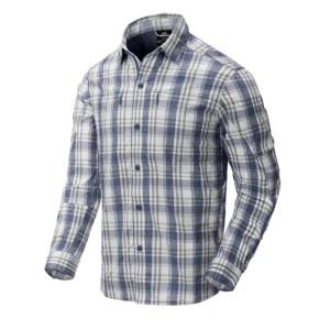Camicia Trip in misto nylon - Indigo Plaid - Helikon-Tex