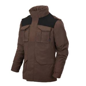 Giacca Covert M-65 - Earth Brown / Black A - Helikon-Tex