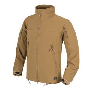Giacca antivento Cougar QSA + HID - Coyote - Helikon-Tex