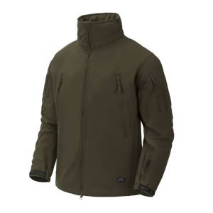 Giacca antivento Gunfighter con sistema Shark Skin - Taiga Green - Helikon-Tex