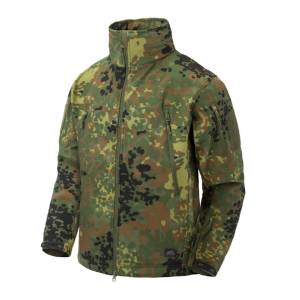 Giacca antivento Gunfighter con sistema Shark Skin - Flecktarn - Helikon-Tex