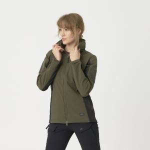 Giacca da donna Gunfighter - Taiga Green / Black A - Helikon-Tex