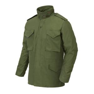 Giacca M65 in raso NyCo - Olive Green - Helikon-Tex
