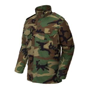 Giacca M65 in raso NyCo - US Woodland - Helikon-Tex