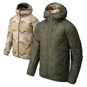 Giacca con cappuccio reversibile Wolfhound in tessuto nylon Windpack - Desert Night Camo/US Desert - Helikon-Tex