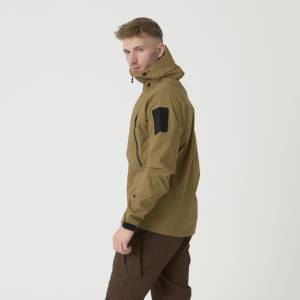 Giacca Hardshell Squall con membrana TorrentStretch - Coyote - Helikon-Tex